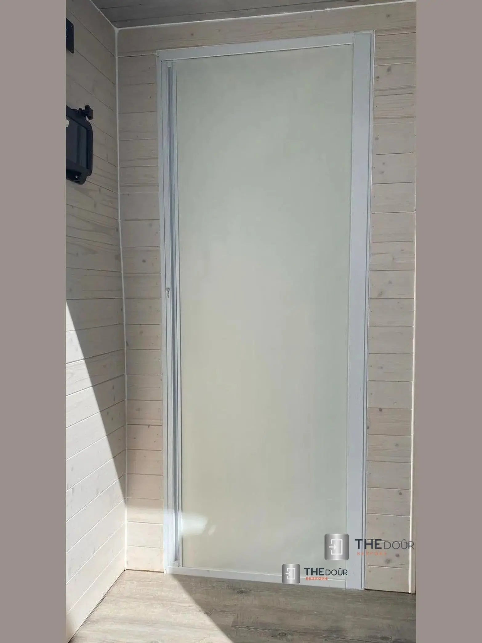 ROLdour Campervan / RV Shower Door Custom Made to Measure From 1500mm up to 2000mm Tall THEdoûr Bespoke