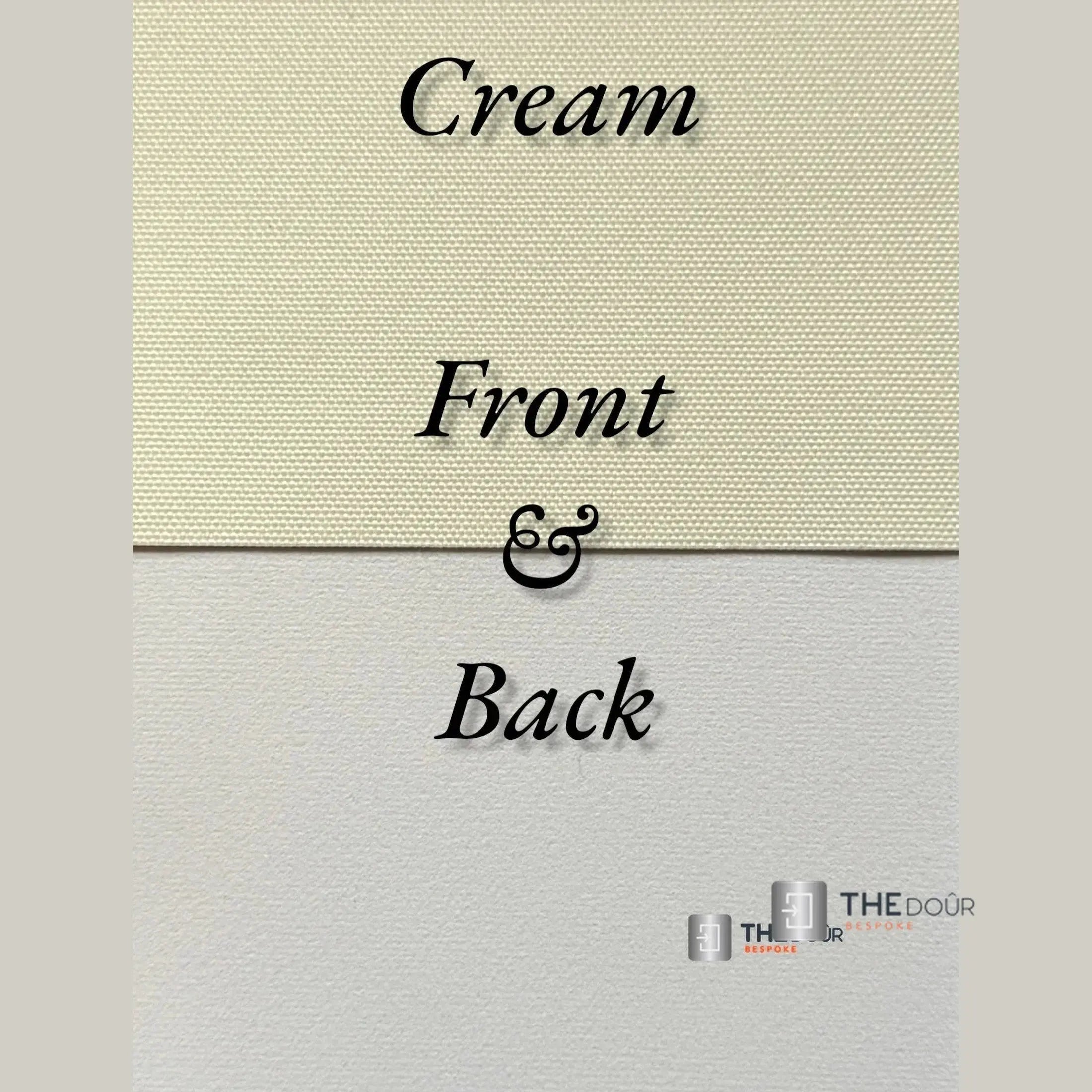 ROLdour Vertical Black out Roller Blind from 1500mm up to 2000mm Wide x up to 1000mm Tall Made to Measure THEdoûr Bespoke