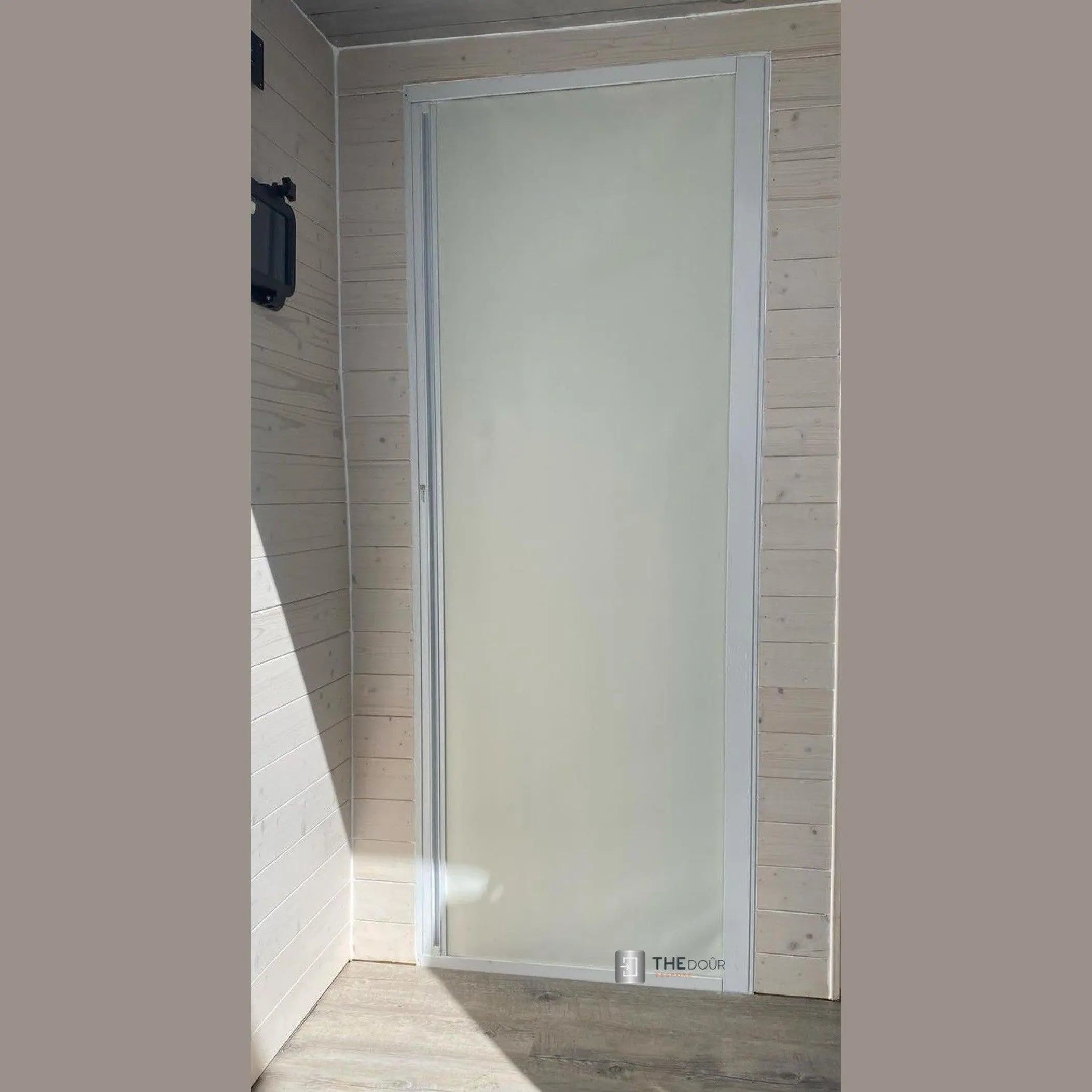 ROLdour Campervan / RV Shower Door PRE MADE 1750mm Tall x 1000mm Self Cut Width THEdoûr Bespoke