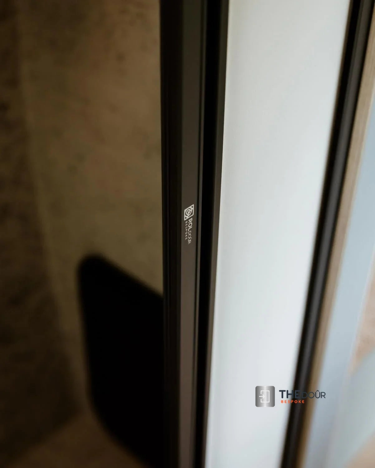 ROLdour Small Custom Made, Space Saving Horizontal or Vertical Sliding Door / Screen, Waterproof, Blackout in Lightweight Aluminium Frame