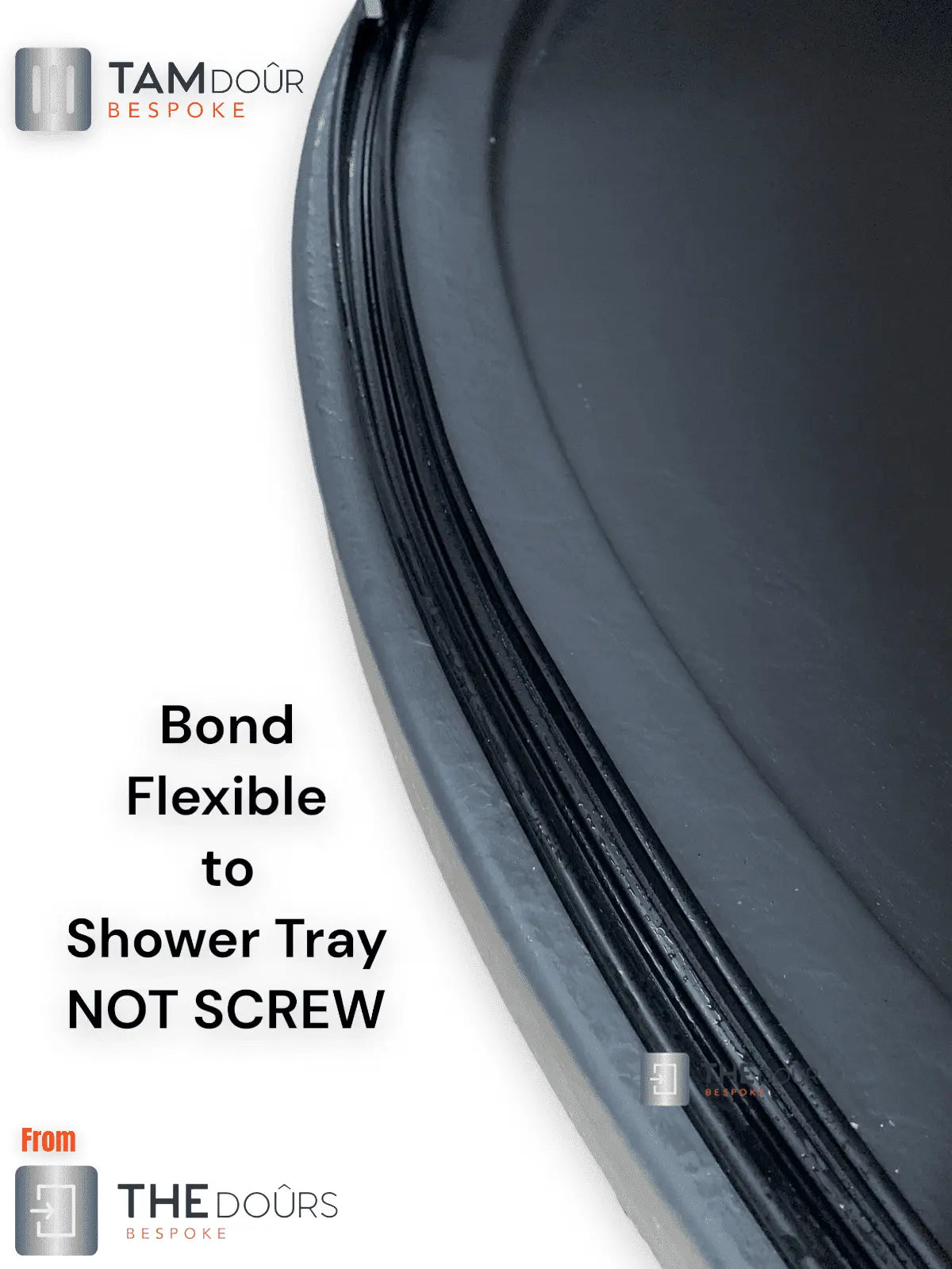 TAMdoûr Tambour Door Kit Cut 1850mm x 700mm with Flex Track for Straight Slide with 90 degree turn or Curved Close Finish THEdoûr Bespoke