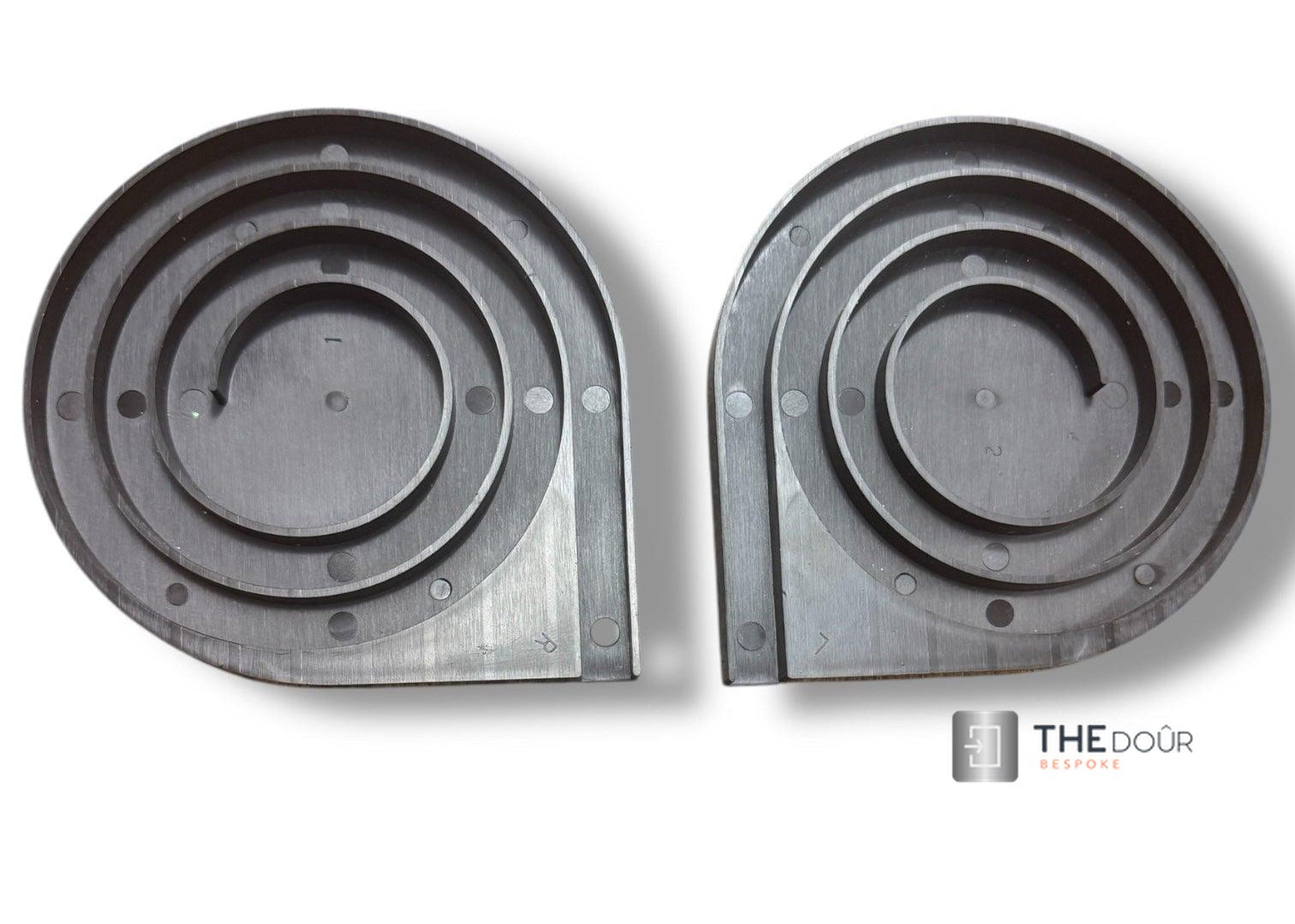 Tambour Door Spirals - 1 x Pair (750mm Load) for 8mm Thick Slats - TAMdoûr Universal