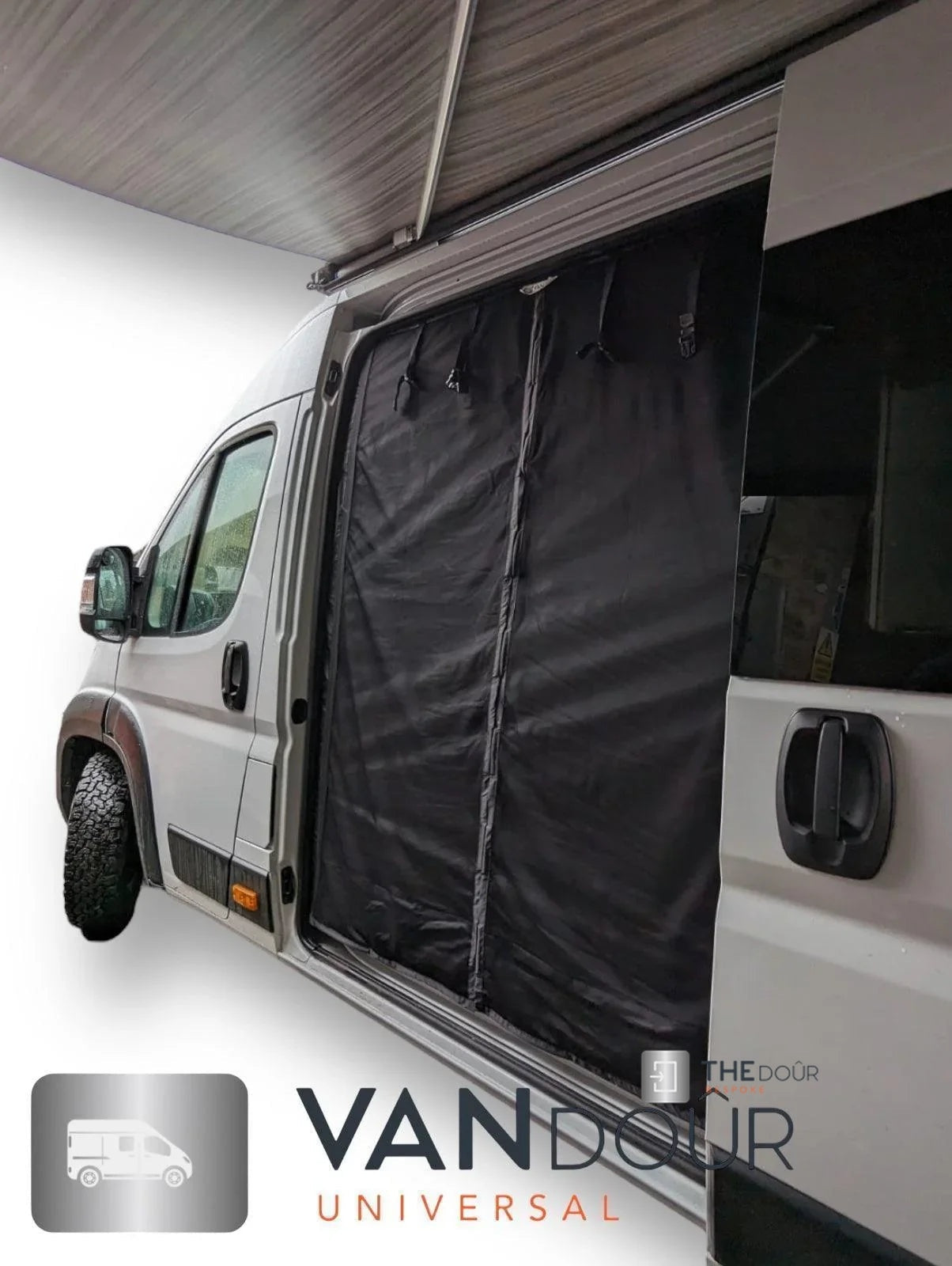 VANdour Mosquito Net Screen - Fits Medium to Large Campervans With Added Privacy Layer