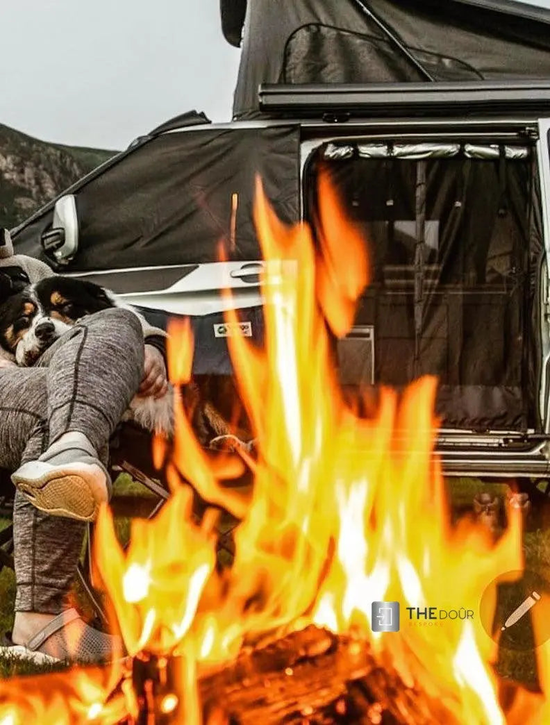 VANdour Mosquito Net Screen - Fits Small Campervans With Added Privacy Layer VANdoûr