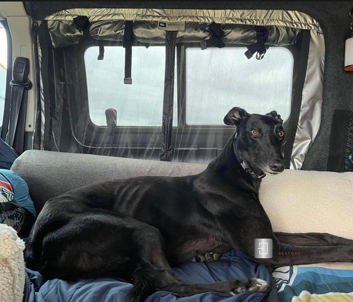 VANdour Mosquito Net Screen - Fits Small Campervans With Added Privacy Layer