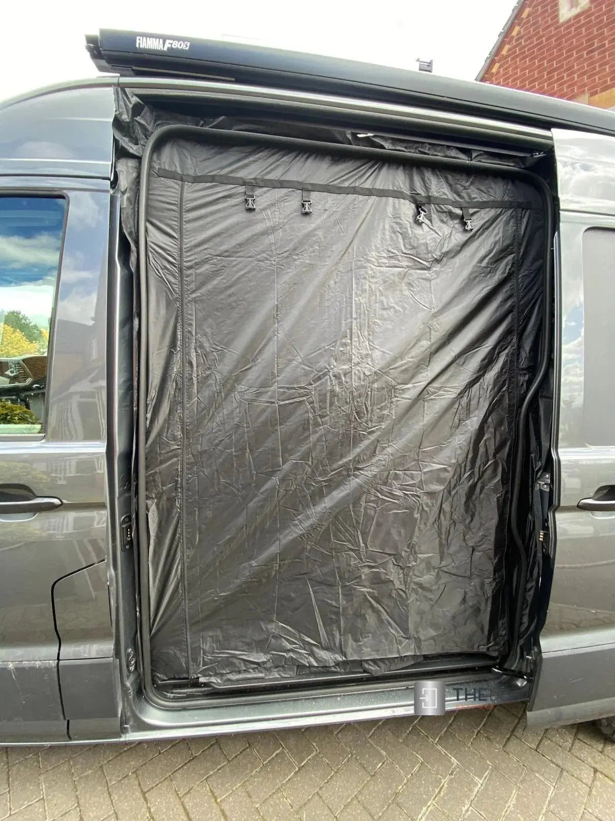 VANdour Mosquito Net Screen - Fits Small Campervans With Added Privacy Layer VANdoûr