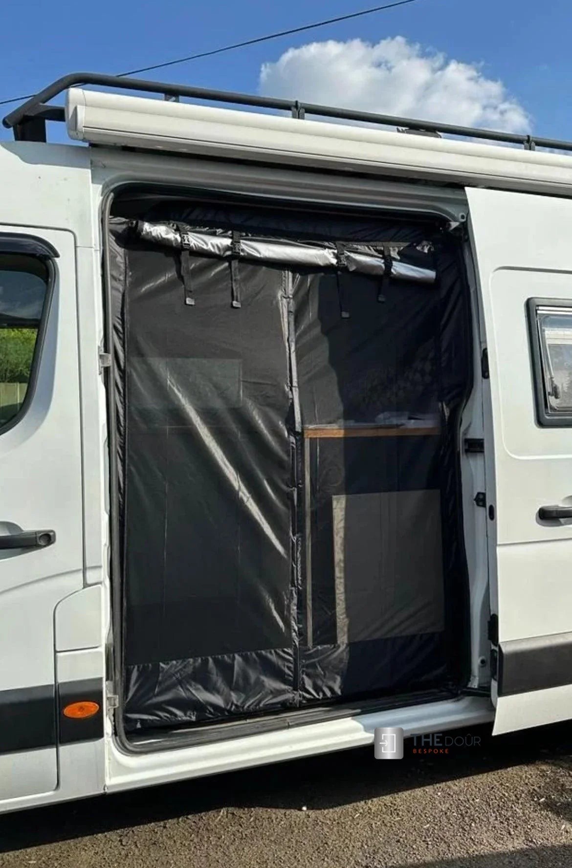 VANdour Mosquito Net Screen - Fits Small Campervans With Added Privacy Layer