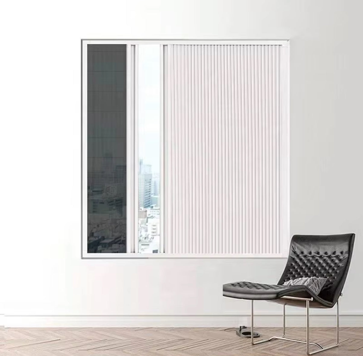 WINdoûr Custom Made Pleated Honeycomb Insulated Blackout Blind or Net 400mm - 1000mm Tall x up to 2000mm Wide