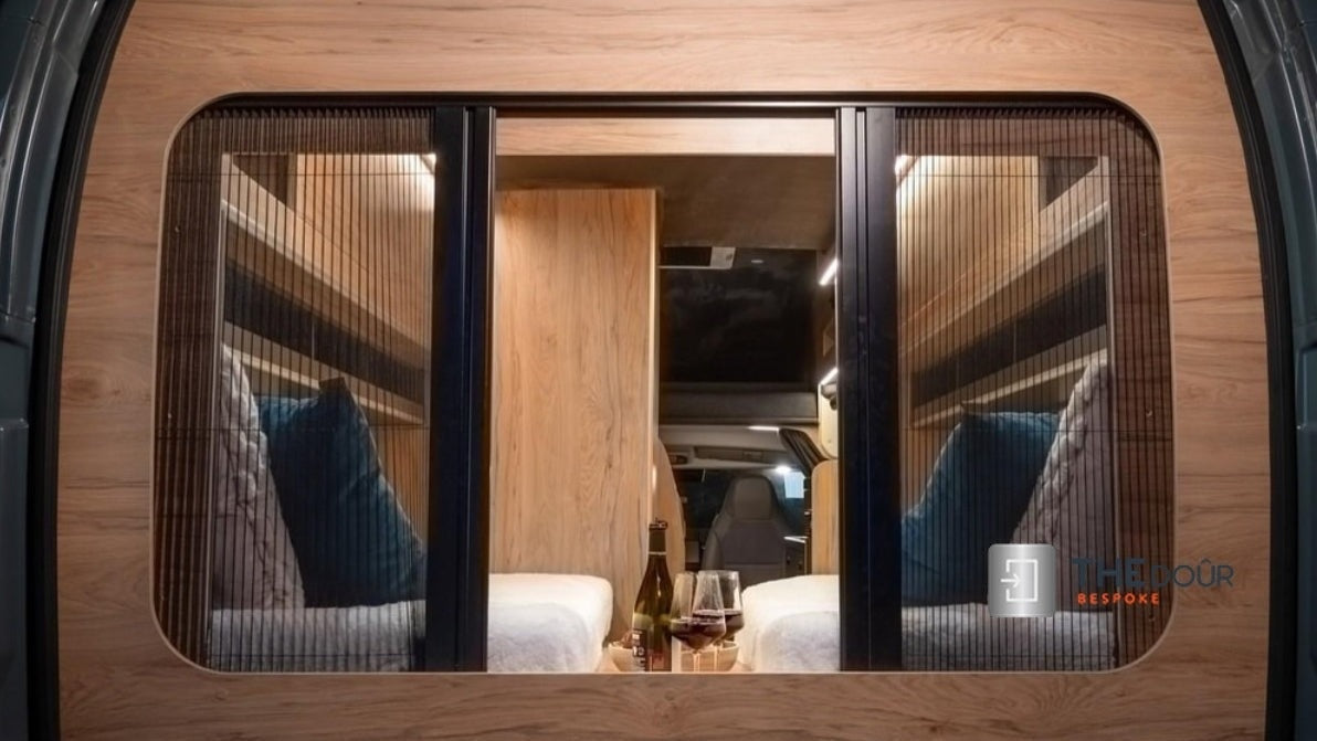 WINdoûr Made to Measure Honeycomb Insulation Complete Blackout Blind OR a Net up to 2000mm Tall x up to 2000mm Wide