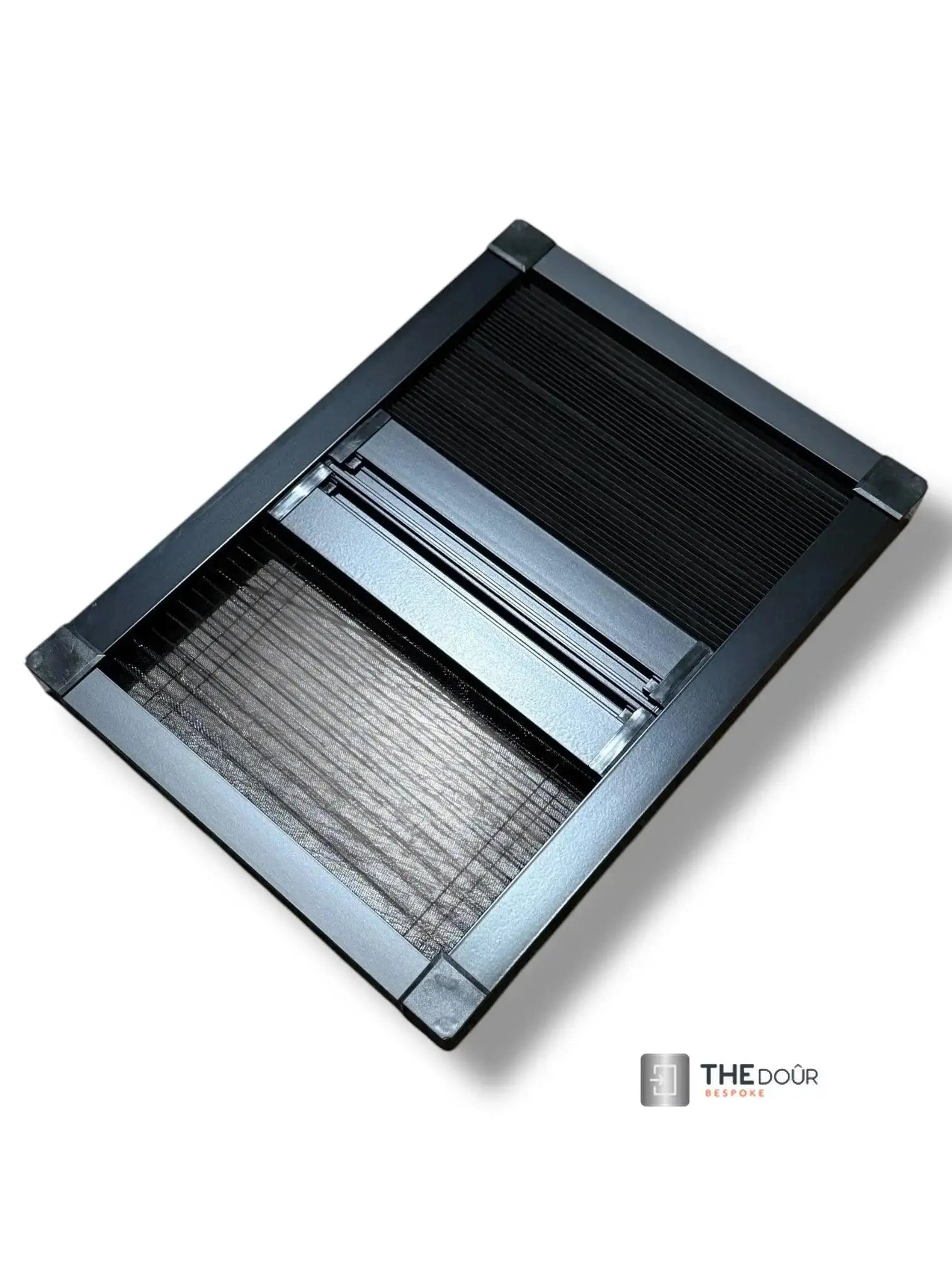 WINdoûr DUO Made to Measure Honeycomb Insulation Complete Blackout Blind & or Net up to 2000mm Tall x up to 2000mm Wide THEdoûr Bespoke