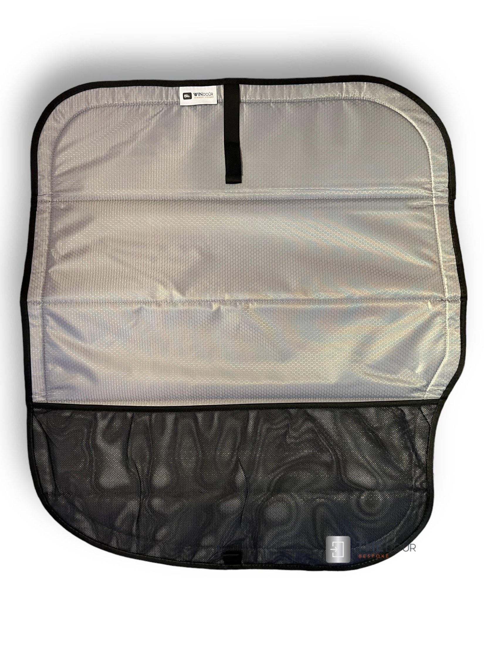 WINdoûr insulated Blackout Covers with Large Net Storage Pocket. Window Covers for Sprinter Rear Doors