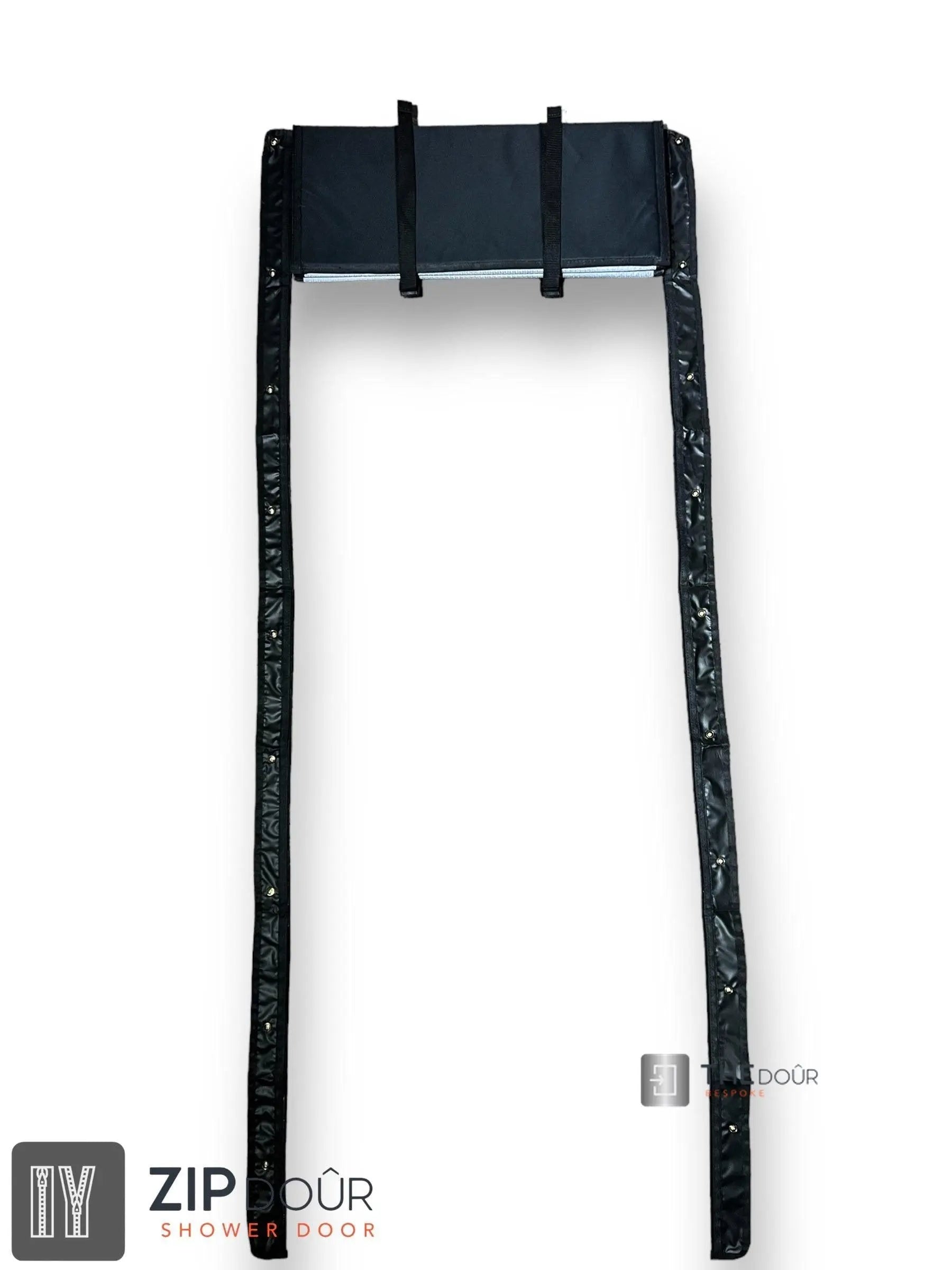 ZIPdoûr Shower Door 4x4 Camper Van / RV - Double Insulated Zip Close in Various Sizes ZIPdoûr