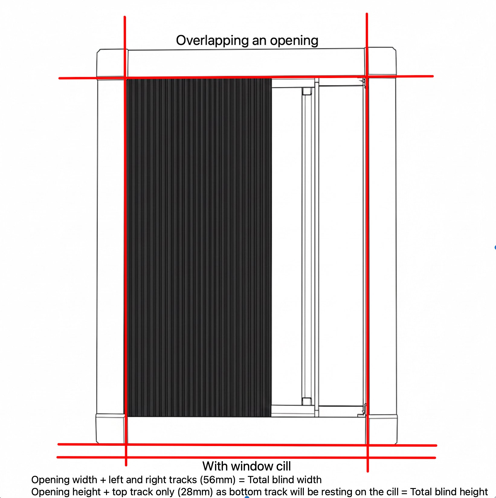 WINdoûr Made to Measure Honeycomb Insulation Complete Blackout Blind OR a Net up to 2000mm Tall x up to 2000mm Wide