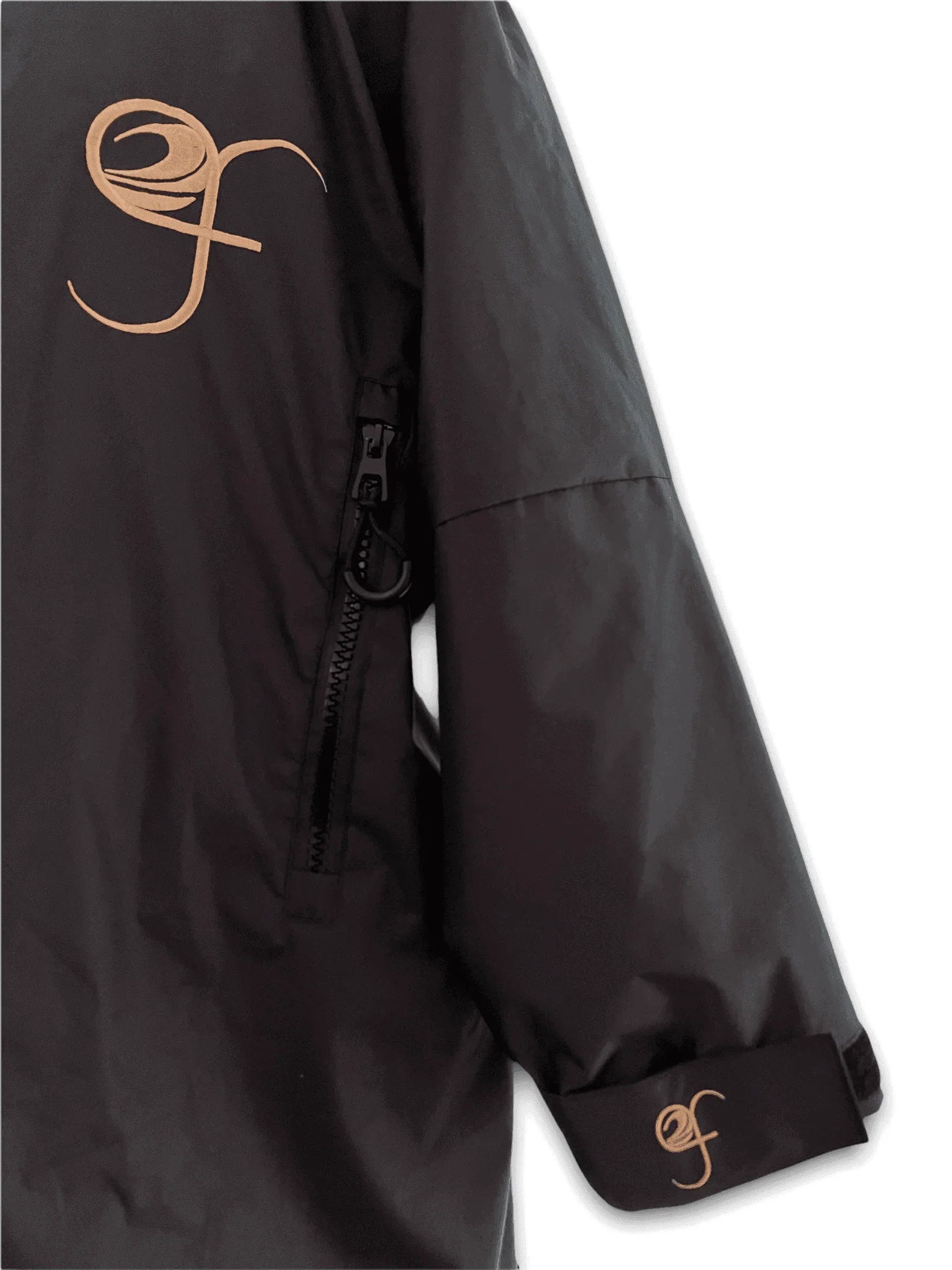 GF Large Dry Beach Changing Robe, Sherpa Fleece Lining - Waterproof, Windproof Oversized Coat - Swimming - Water-sports
