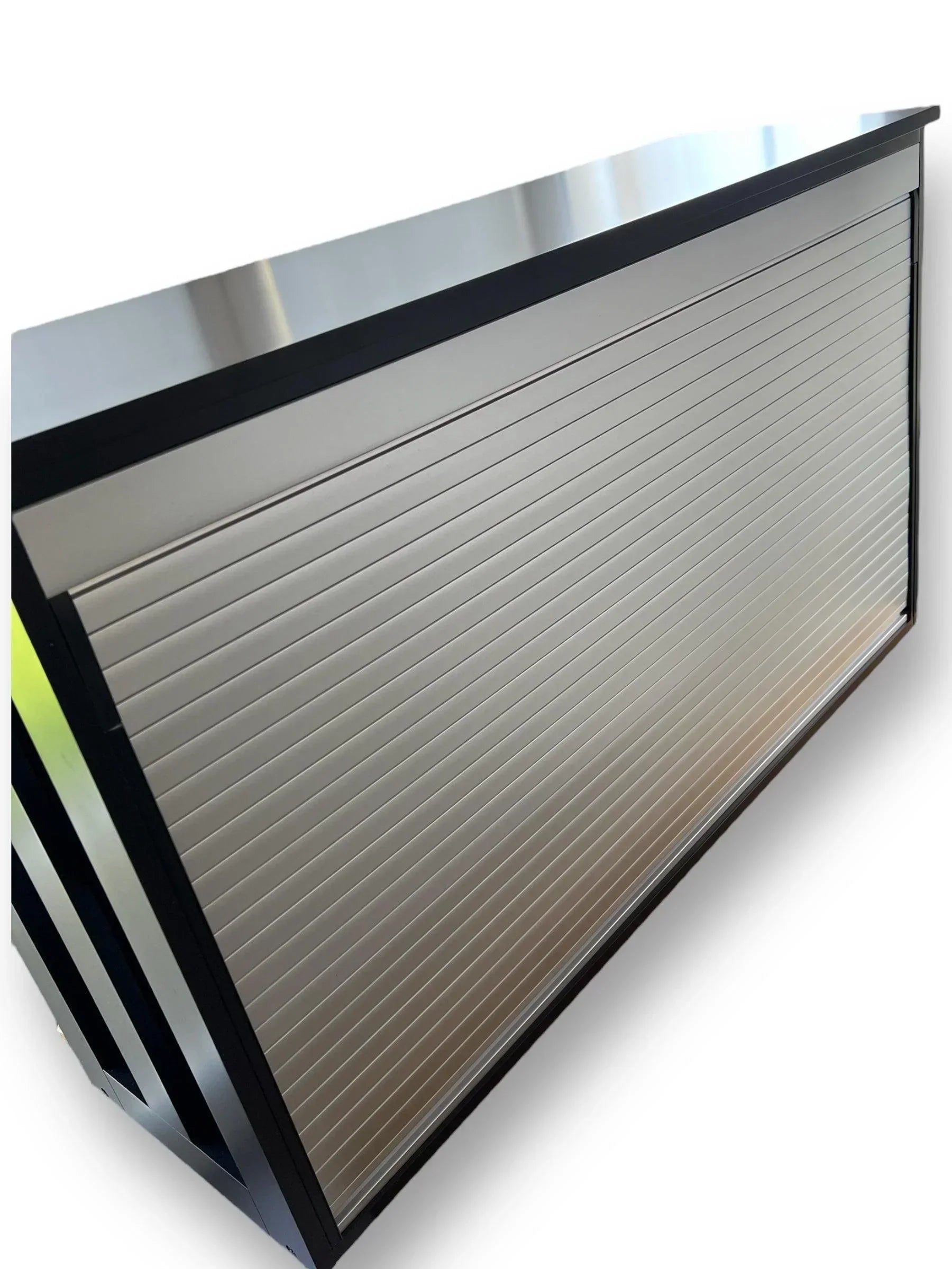 Easy Cut Tambour Vertical or Horizontal Sliding Door Kit & Parts, Up to 1000mm x 1000mm Area.