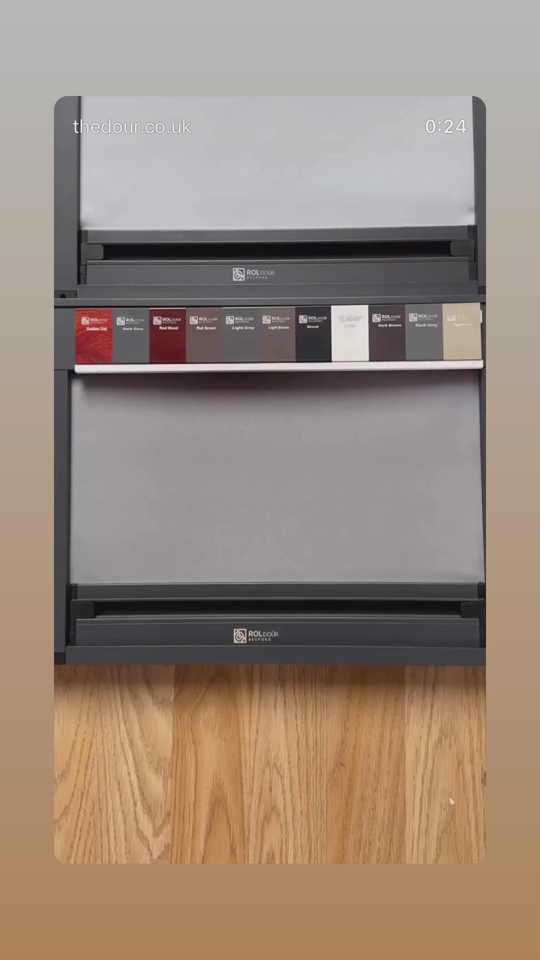 ROLdour Slimline Vertical up to 1500mm Wide up to 1500mm tall, Retractable Roller Blackout or Mosquito Net Blinds Custom Made to Measure
