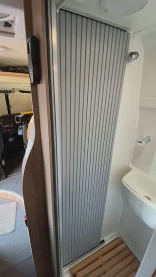 Tambour Black or White or Silver Door kits - Custom Made to the MM from 1000mm up to 1499mm tall