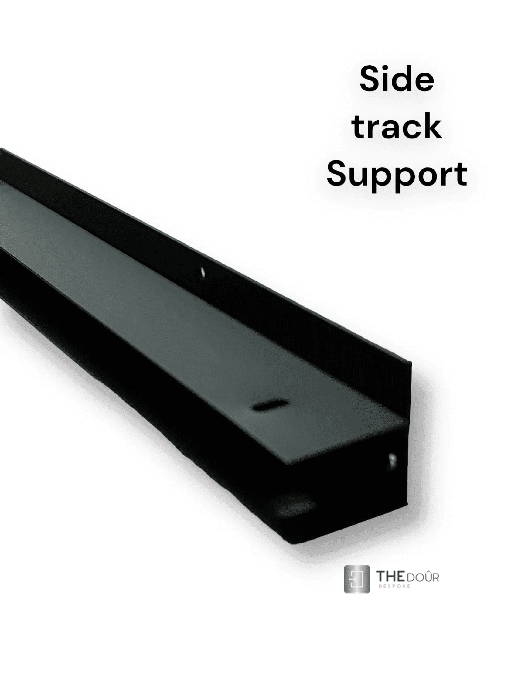 FOLdoûr Bi Fold Accordion Aluminium Frame Frosted Acrylic Shower Screen Door Designed for a Campervan