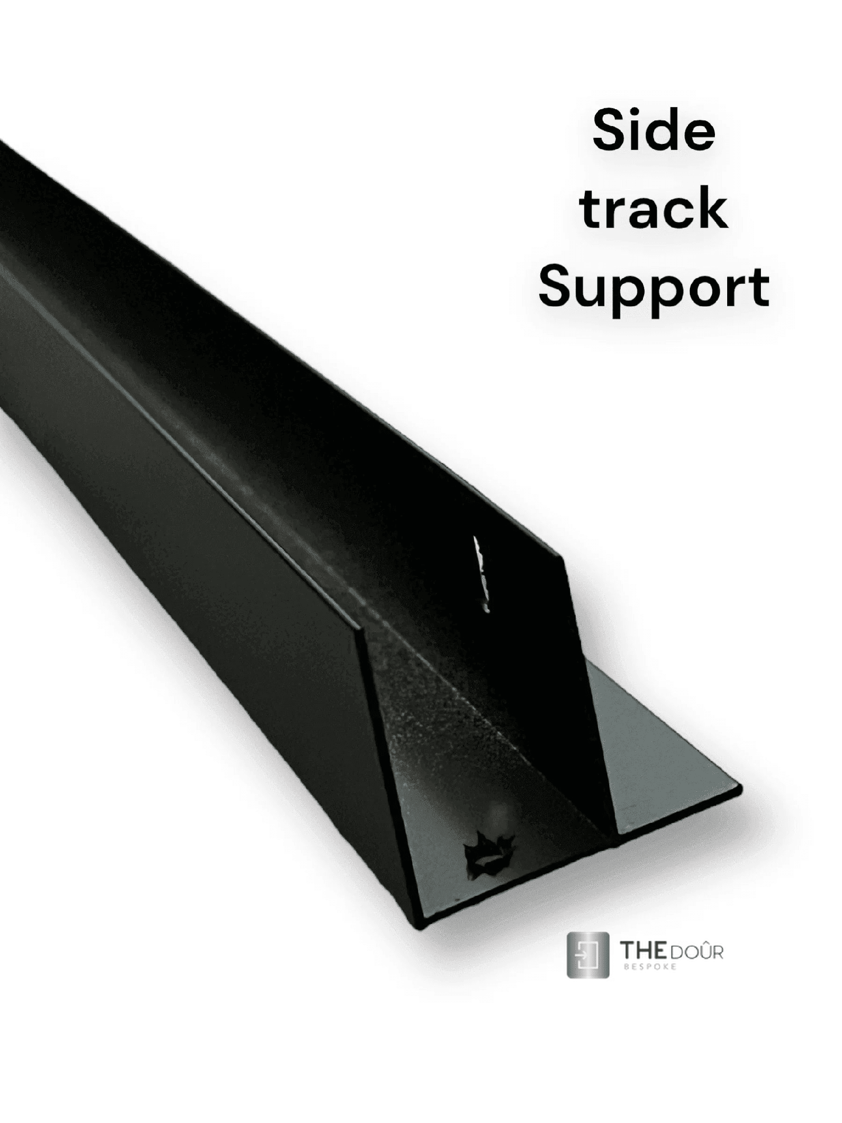 FOLdoûr Bi Fold Accordion Aluminium Frame Frosted Acrylic Shower Screen Door Designed for a Campervan