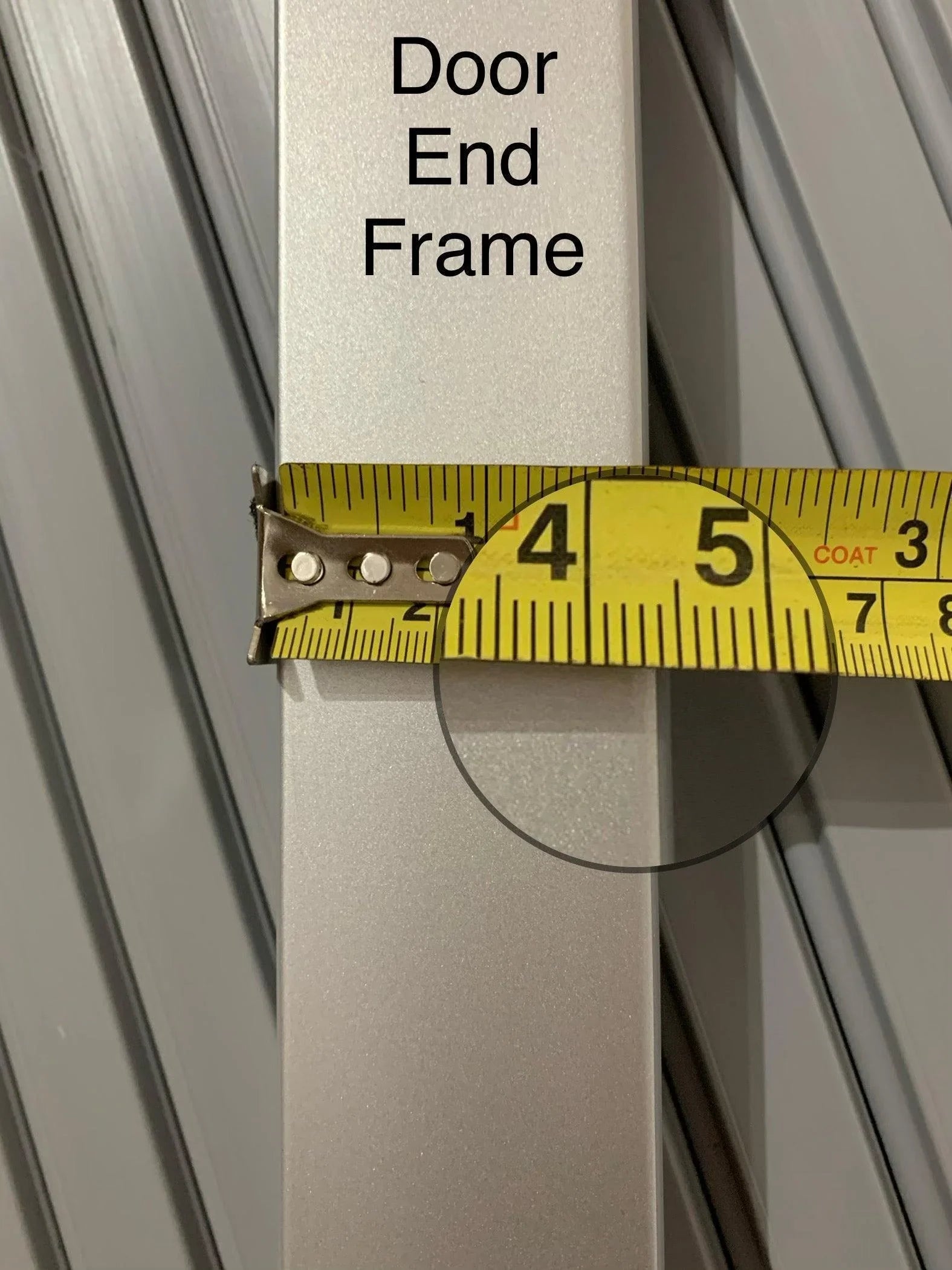 Black Door kit - Black handle from 1000mm to 1400mm tall