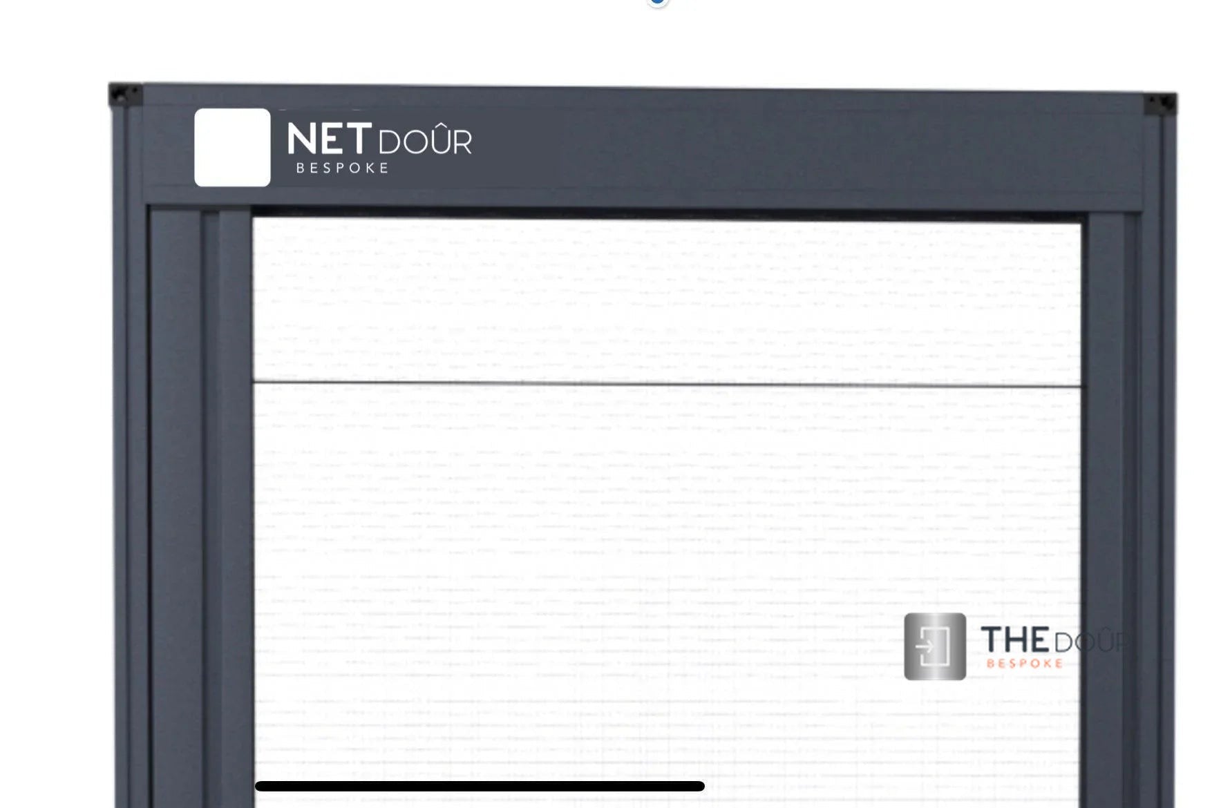 Tambour Silver Door kit - Sliver handle 1500mm to 2000mm tall options-TAMdour-door,horizontal Slide,shower,shower door,silver door,Tambour door,Tambour shower door