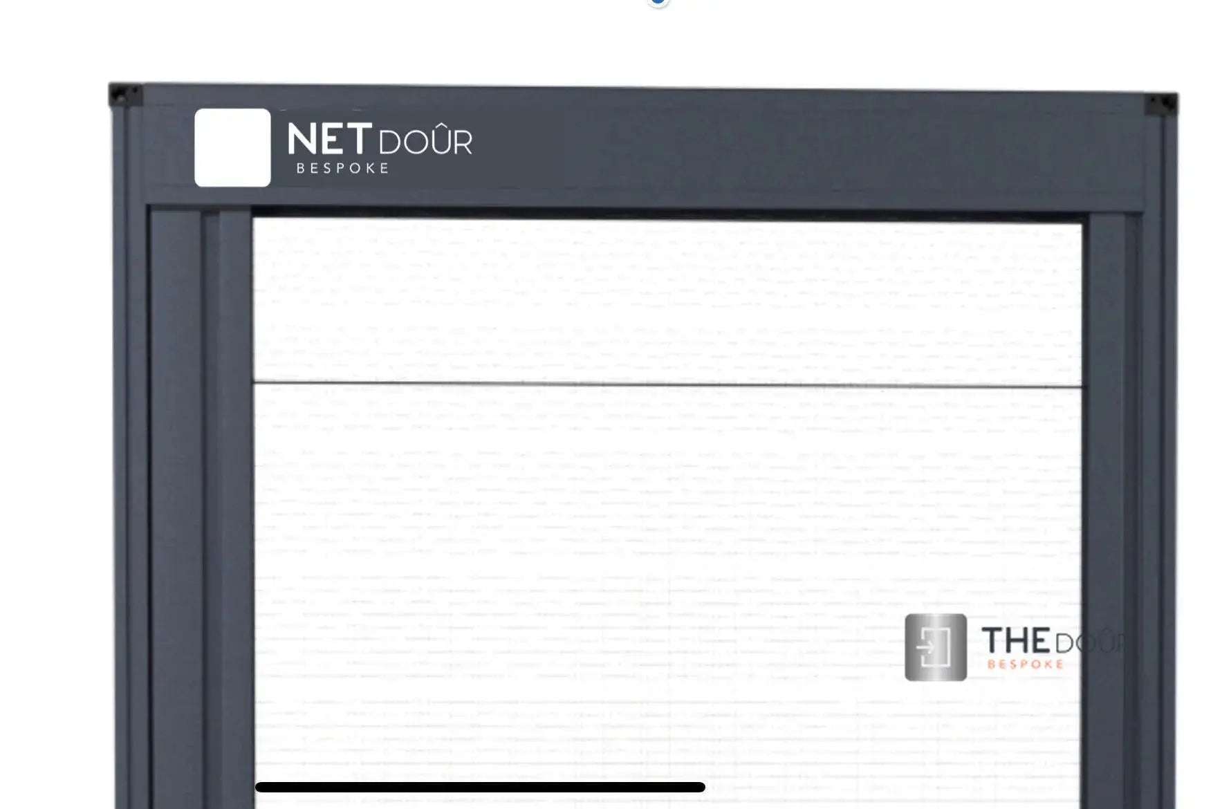 Tambour Silver Door kit - Sliver handle 1500mm to 2000mm tall options-TAMdour-door,horizontal Slide,shower,shower door,silver door,Tambour door,Tambour shower door