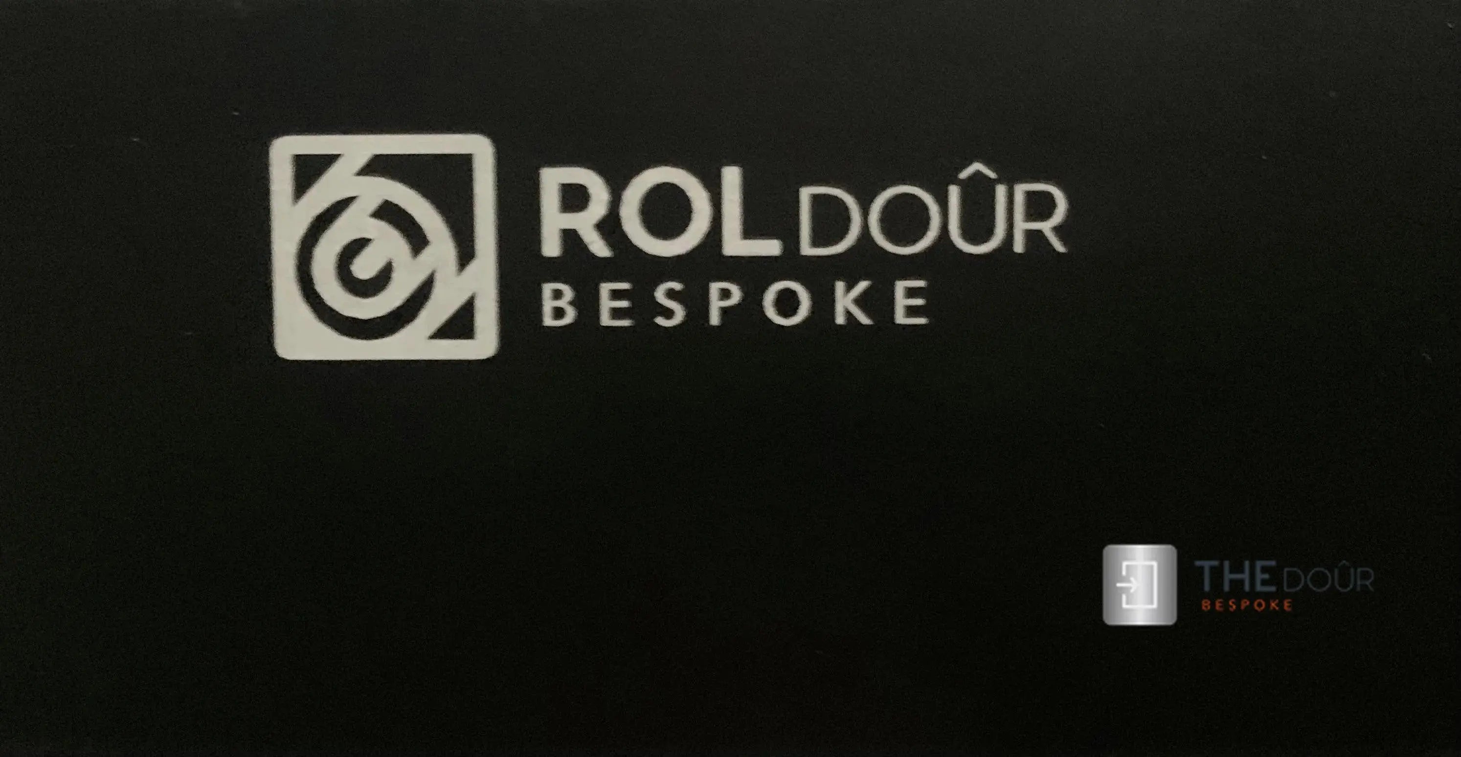 ROLdour Single Retractable door kit - Gloss Black frame-TAMdour-Dark grey,door,Drak grey,retractable dark grey door,ROLdour,shower,shower door