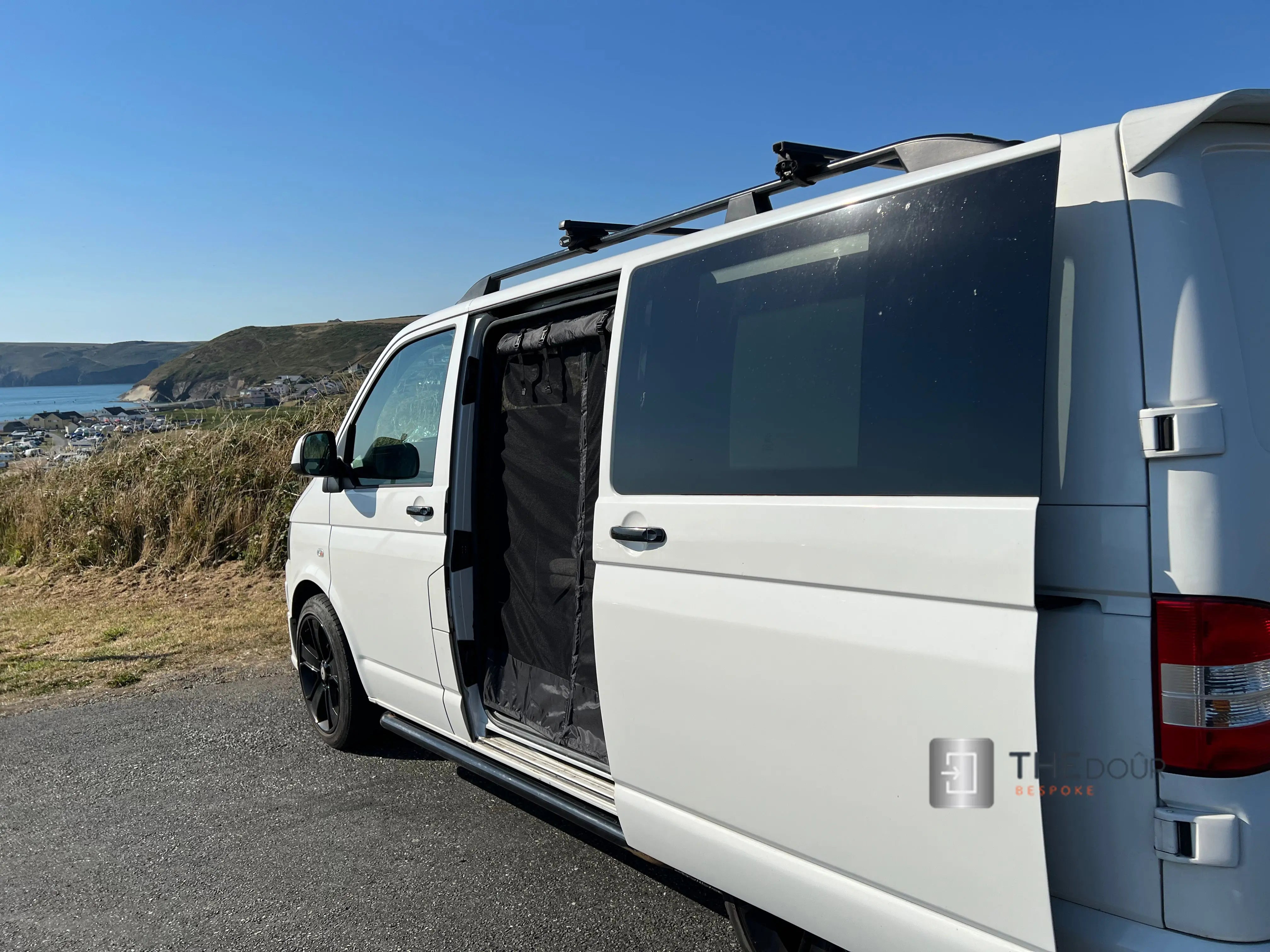 VANdour Mosquito Net Screen - Fits Small Campervans With Added Privacy Layer VANdoûr