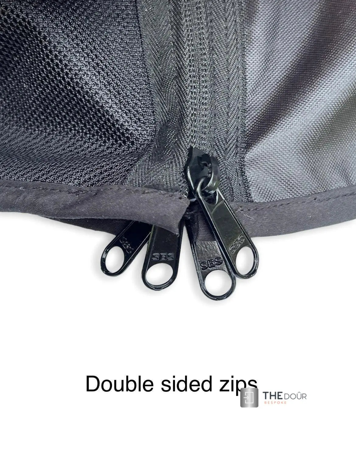 VANdour Mosquito Net Screen - Fits Small Campervans With Added Privacy Layer VANdoûr