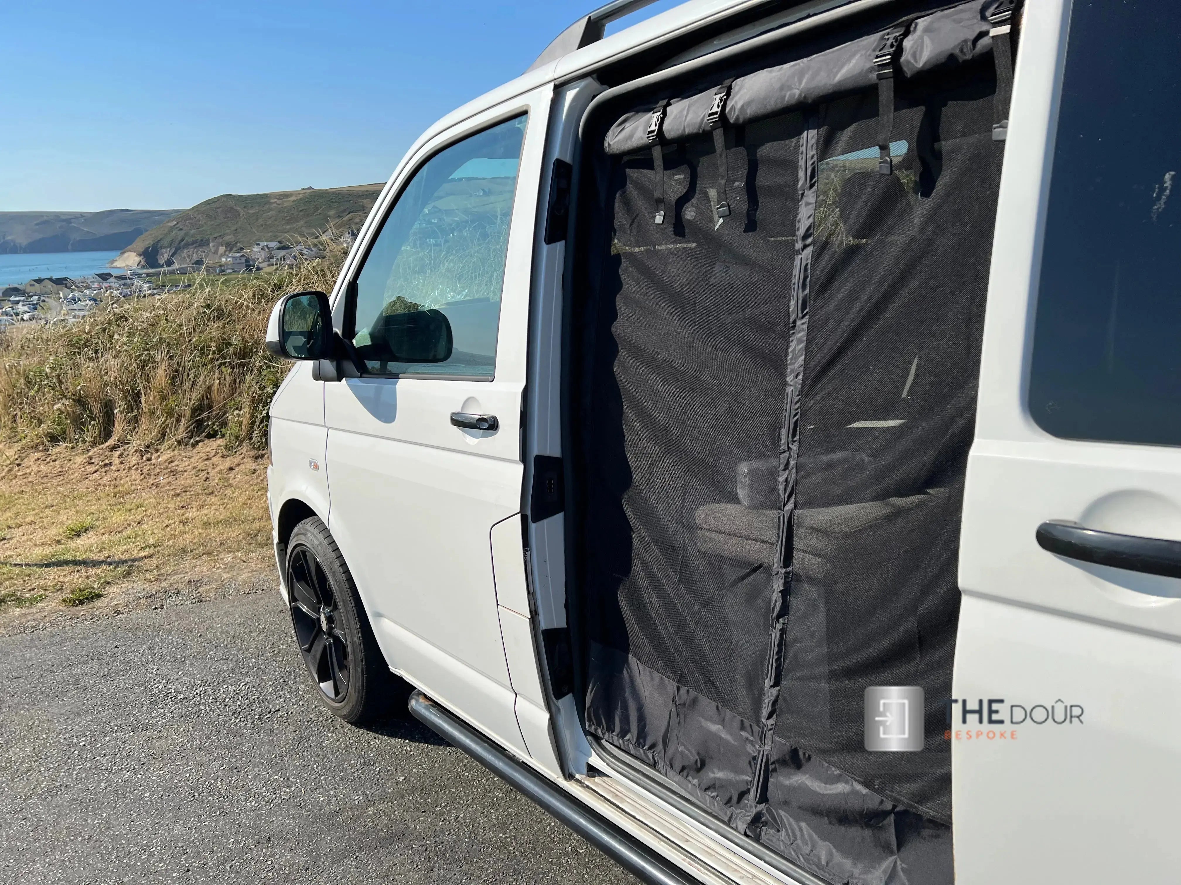 VANdour Mosquito Net Screen - Fits Small Campervans With Added Privacy Layer VANdoûr