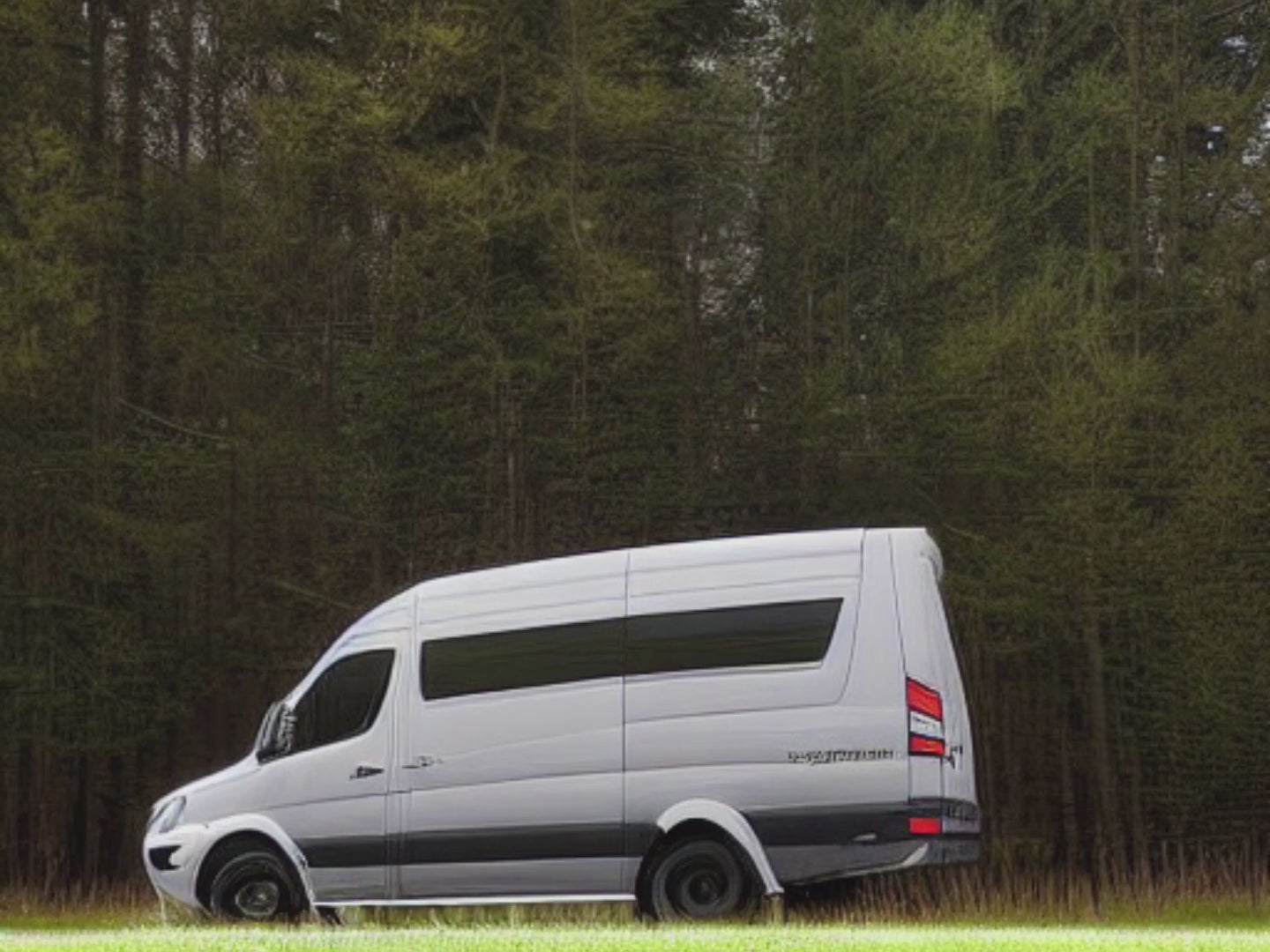 ROLdour Dark Grey Retractable Waterproof Campervan, RV Shower door kit Tambour Alternative