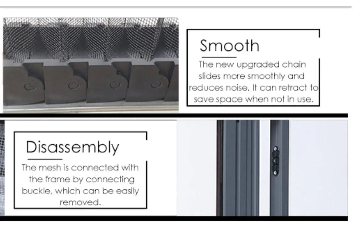 Tambour Silver Door kit - Sliver handle 1500mm to 2000mm tall options-TAMdour-door,horizontal Slide,shower,shower door,silver door,Tambour door,Tambour shower door