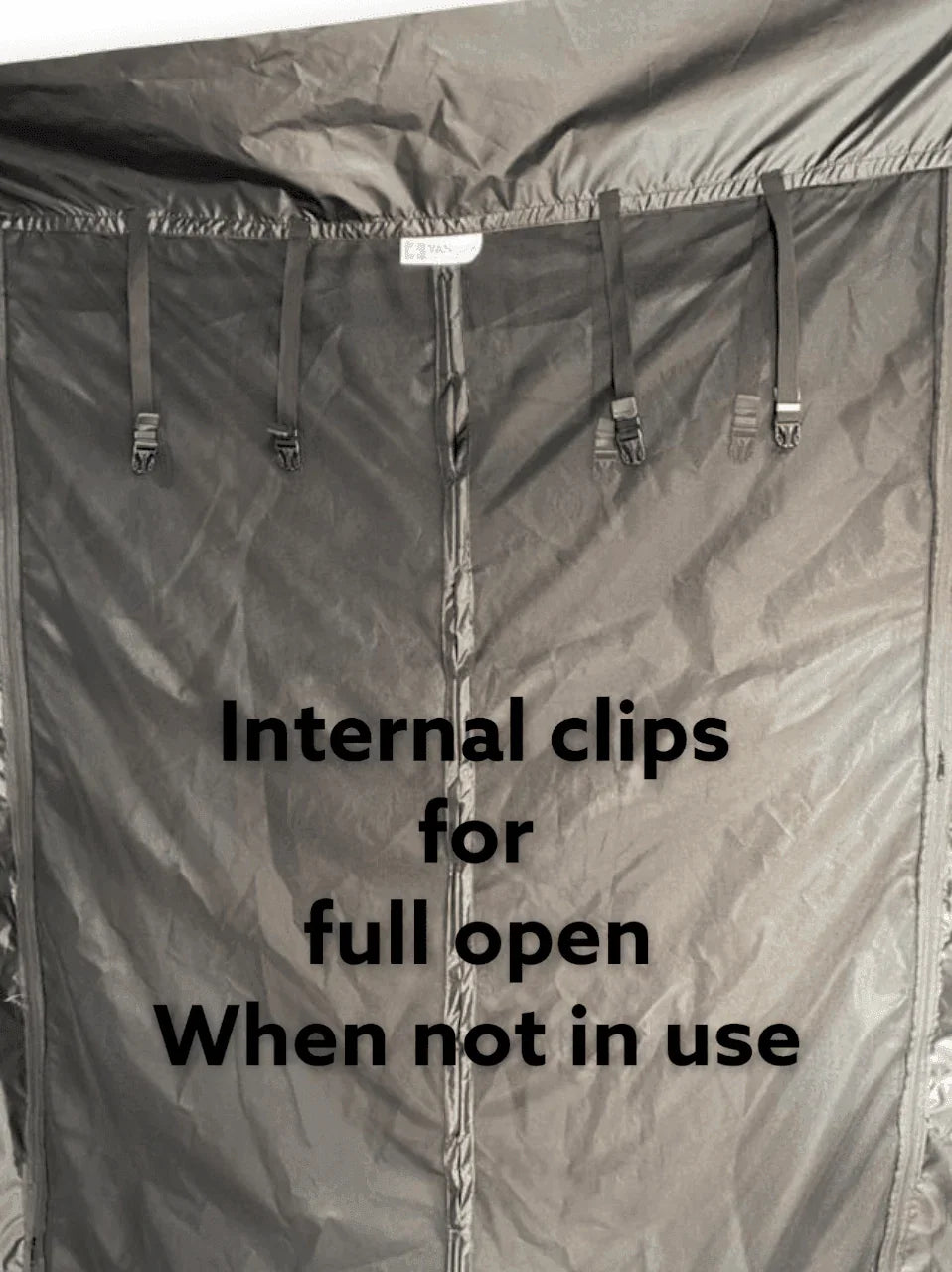 VANdour Mosquito Net Screen Small Campervans fit. Added Privacy Layer