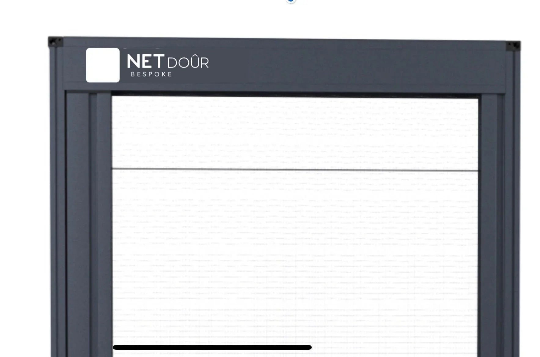 Tambour Silver Door kit - Sliver handle 1500mm to 2000mm tall options-TAMdour-door,horizontal Slide,shower,shower door,silver door,Tambour door,Tambour shower door