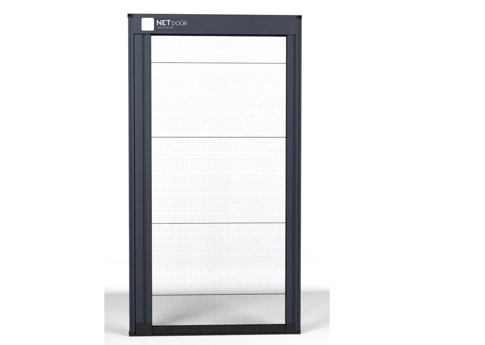 Tambour Silver Door kit - Sliver handle 1500mm to 2000mm tall options-TAMdour-door,horizontal Slide,shower,shower door,silver door,Tambour door,Tambour shower door