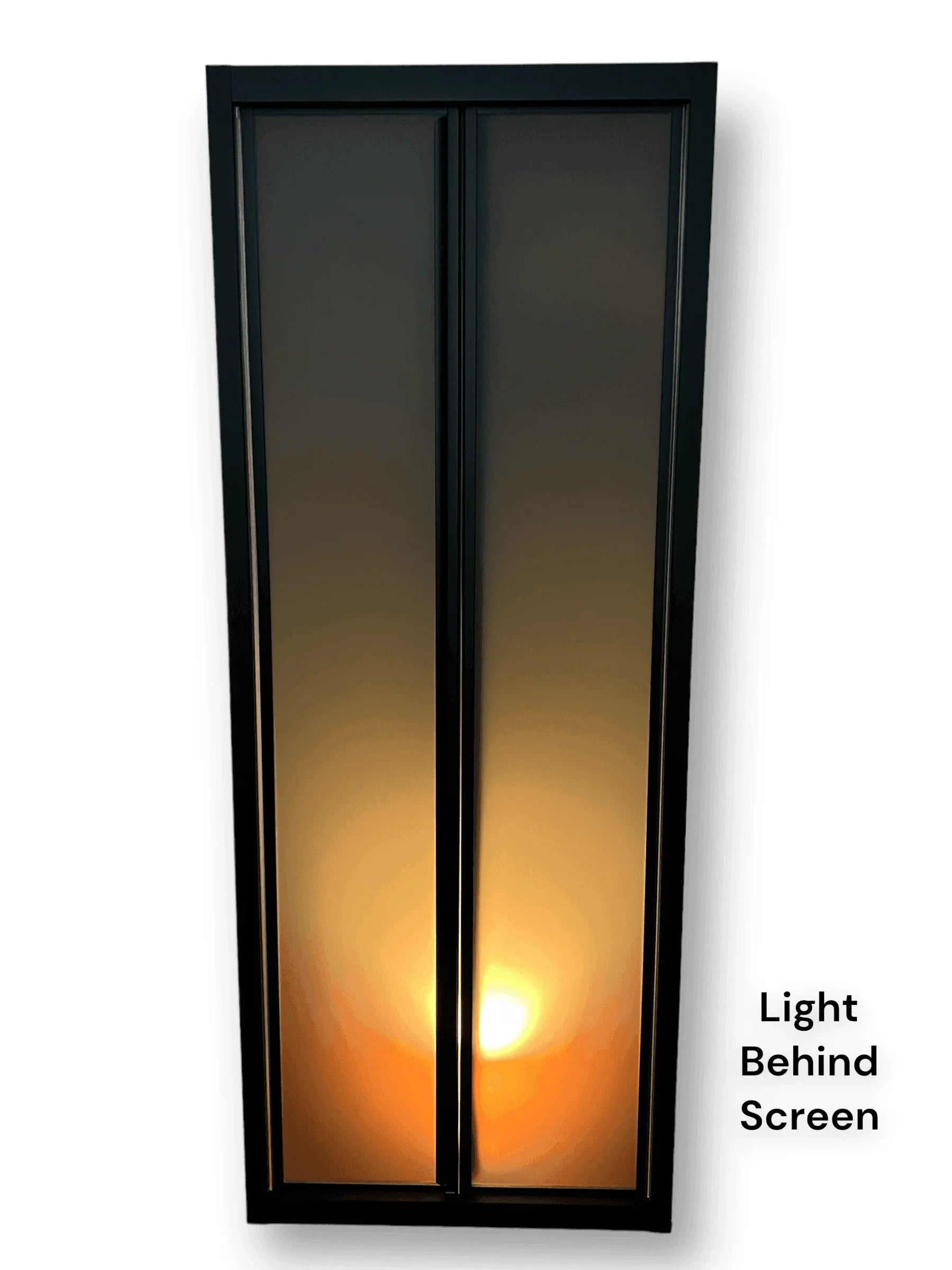 Black FOLdoûr Bi Fold Accordion Aluminium Frame Black Frosted Acrylic Shower Screen Door Designed for a Campervan - THEdoûr Bespoke