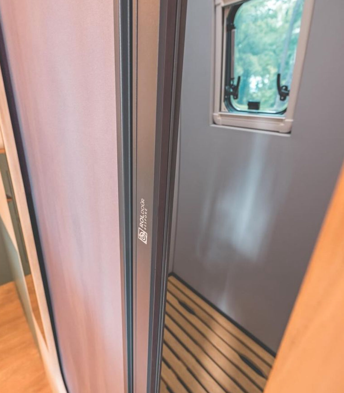 The Best Space-Saving Door Option For Your Campervan or RV