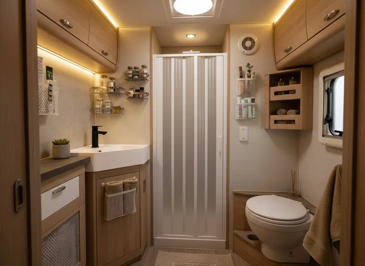 FLEXdoûr Universal Plastic Folding Shower Door & Frame THEdoûr Bespoke