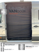 VANdoûr Camper Van Moskitonetz, universelle Passform für kleine Wohnmobile + Sichtschutzschicht 