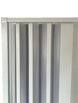 FLEXdoûr Folding PVC Shower Enclosure Door with Side Opening 1850mm Height x Various Reducible Width "Made in Italy"