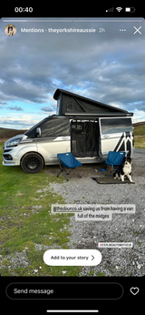 VANdoûr Universal Medium & Large Size Campervan 4 en 1 Moustiquaire / Moustiquaire + Couche Imperméable / Intimité, pour s'adapter de chaque côté ou à l'arrière.