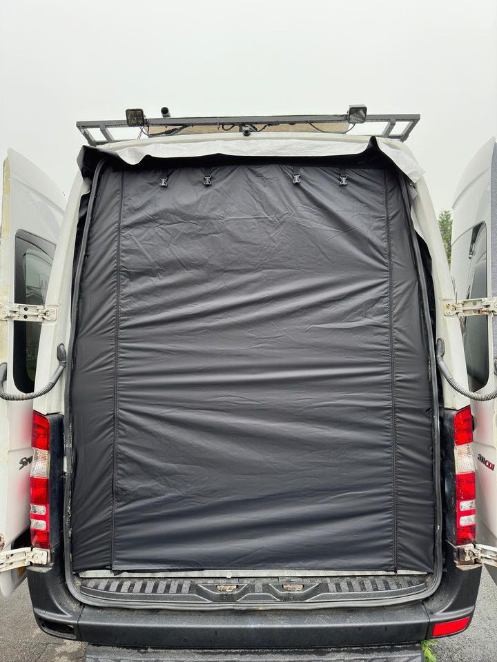 VANdoûr Mosquito Net Universal fit Med/Large Campervans + Privacy Layer