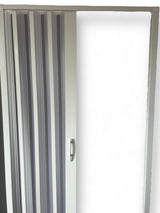 FLEXdoûr Folding PVC Shower Enclosure Door with Side Opening 1850mm Height x Various Reducible Width "Made in Italy"