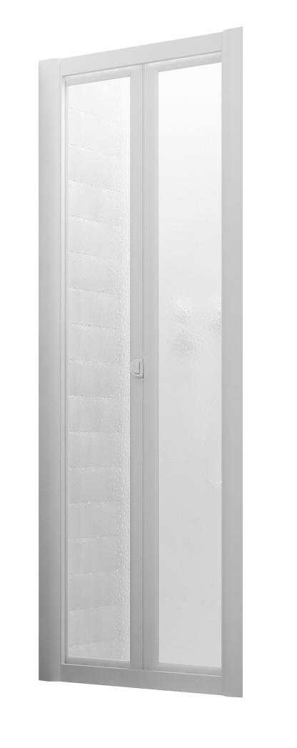 SAFEdour (ZERO Glass) Bi-Folding Safe Shower Door for Homes, Public Spaces, Campervans & Motorhomes