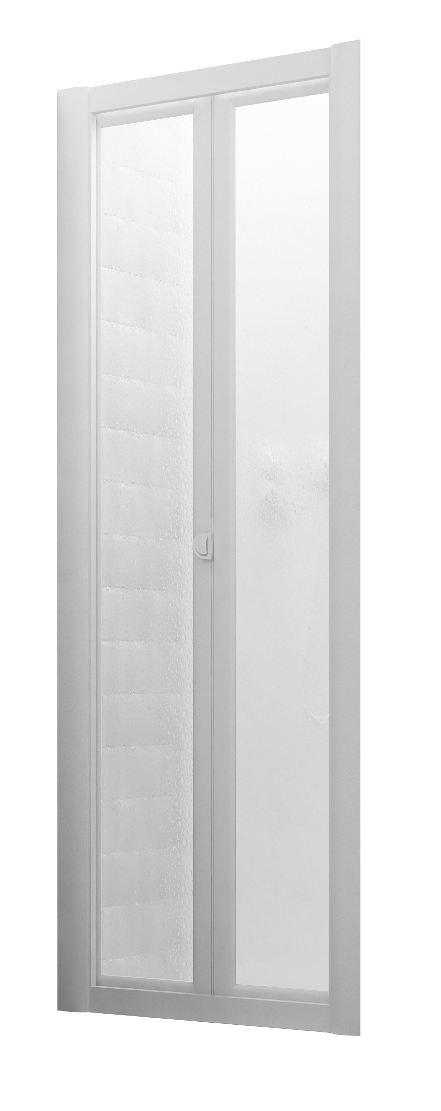 SAFEdour (ZERO Glass) Bi-Folding Safe Shower Door for Homes, Public Spaces, Campervans & Motorhomes