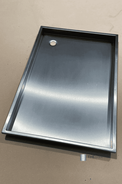 Campervan / RV Shower Trays 304-Grade Stainless Steel - 3 Sizes Options