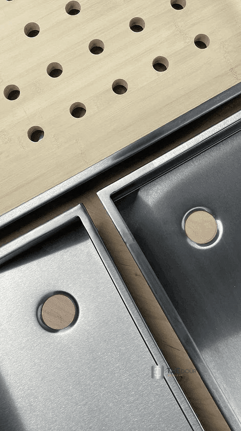 Campervan / RV Shower Trays 304-Grade Stainless Steel - 3 Sizes Options