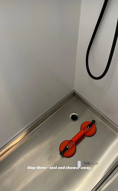 Campervan / RV Shower Trays 304-Grade Stainless Steel - 3 Sizes Options