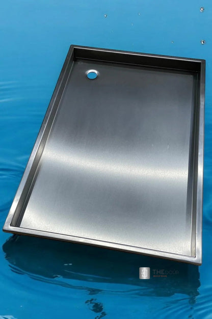 Campervan / RV Shower Trays 304-Grade Stainless Steel - 3 Sizes Options