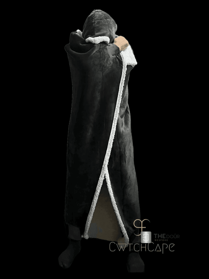 CwtchCape Camper Sherpa Fleece Hoodie Walkie Blanket Adult 1 size fits all - 4 Colours